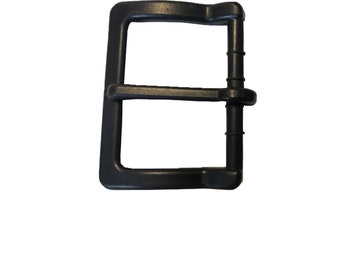 Beep Free Black Polymer Belt Buckle, Metal-Free, Hypoallergenic