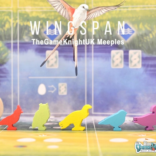 Wingspan Board Game Bird Action Markers Set of 40 3d Printed Etsy