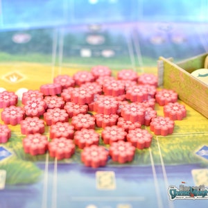 Spannweite für Oceania Erweiterung | Ressourcen Upgrade-Brettspiel