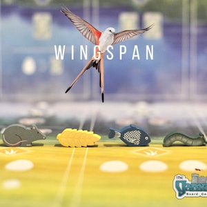 Wingspan Wooden, Printed Food and Nectar Tokens | Resources Upgrade Board Game