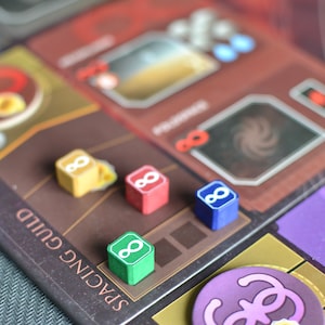 Dune Imperium Wooden Upgraded Screen Printed Cube Tokens - Etsy