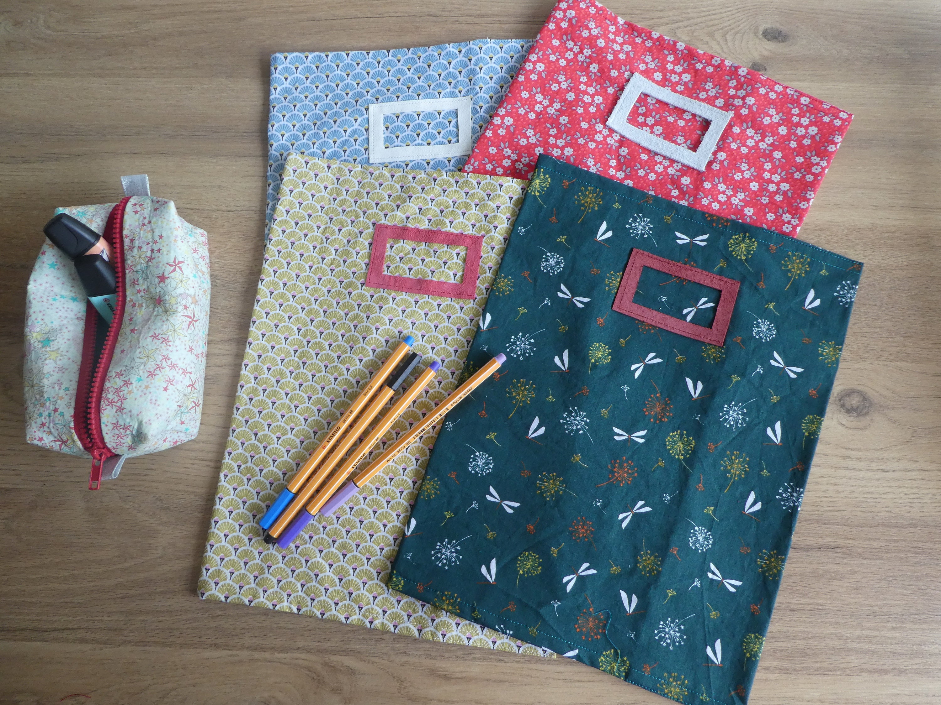 Protège-Cahier en Tissu