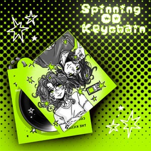 PREORDER!! The guy she was interested in wasn&#39;t a guy at all spinning CD keychain