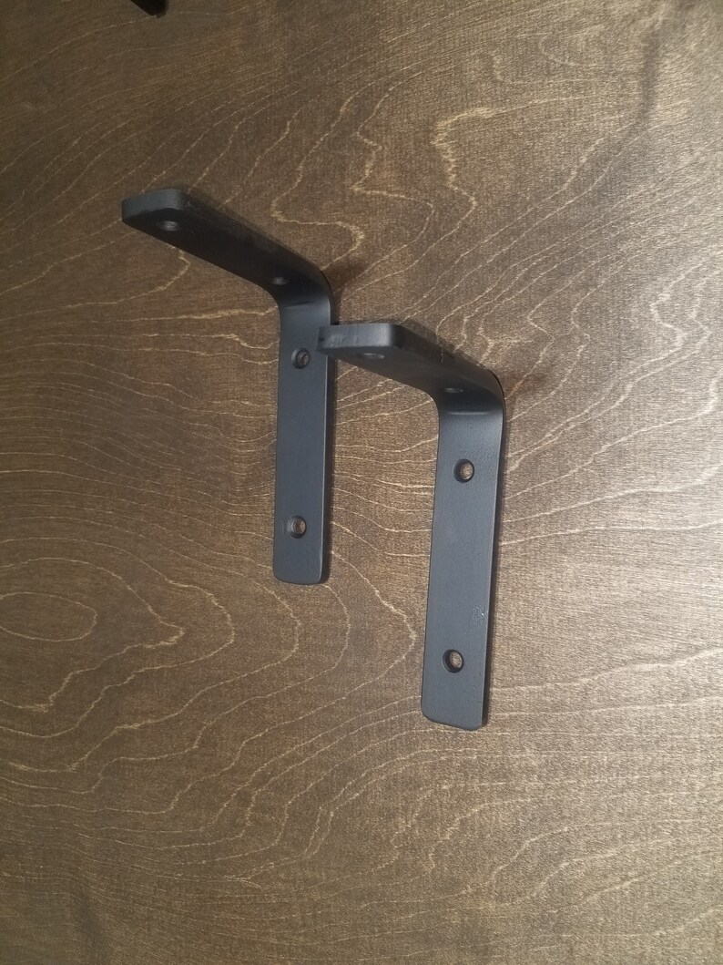 1 Metal Shelf Brackets Steel Shelf Brackets Metal Etsy Canada