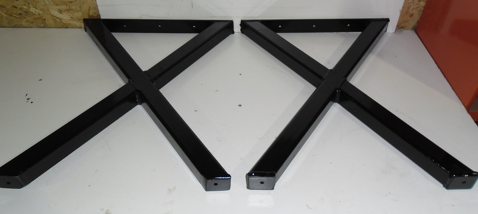 X Shaped Bench Desk Table Legs Etsy