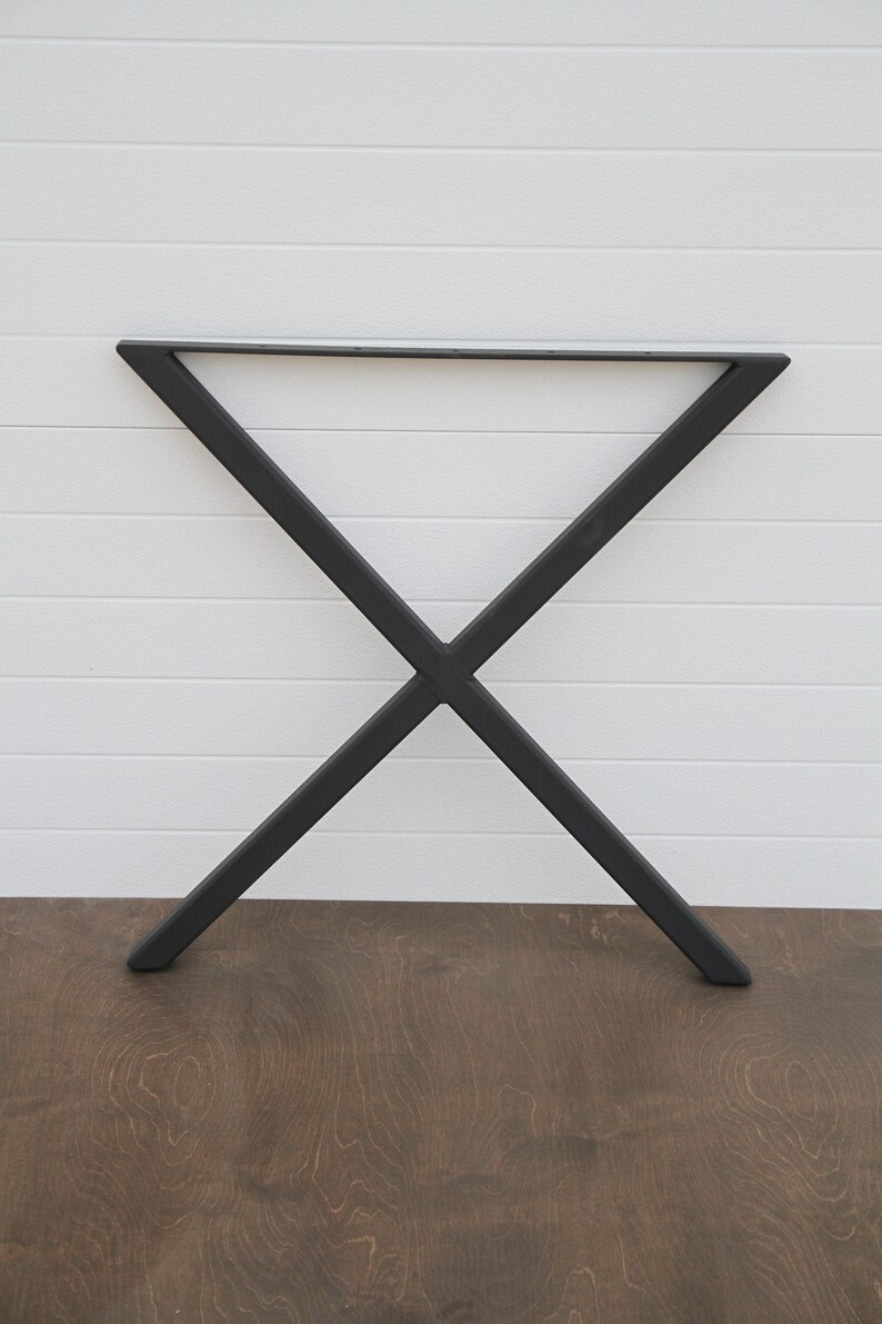 X Shaped Bench Desk Table Legs Etsy
