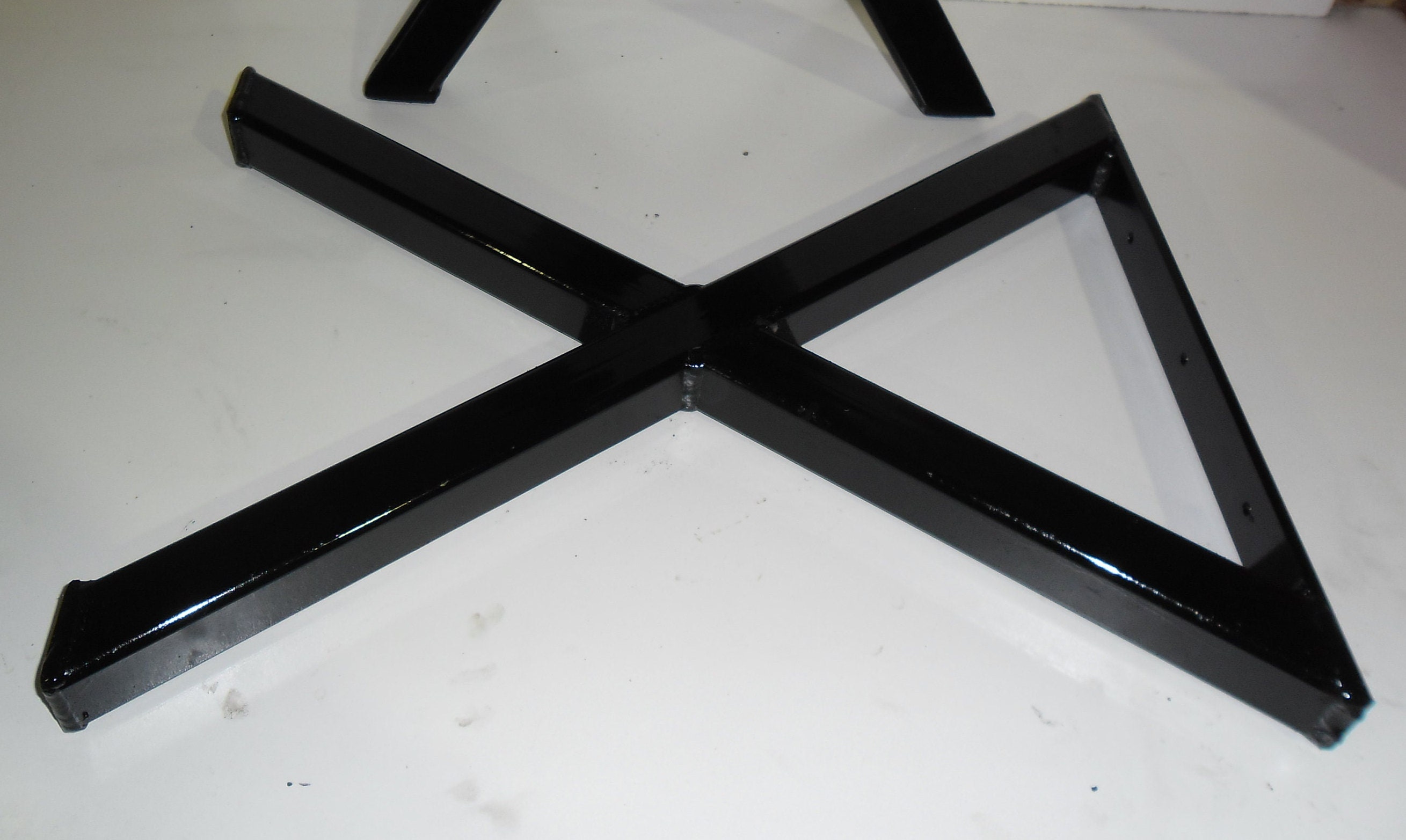 X Shaped Bench Desk Table Legs Etsy