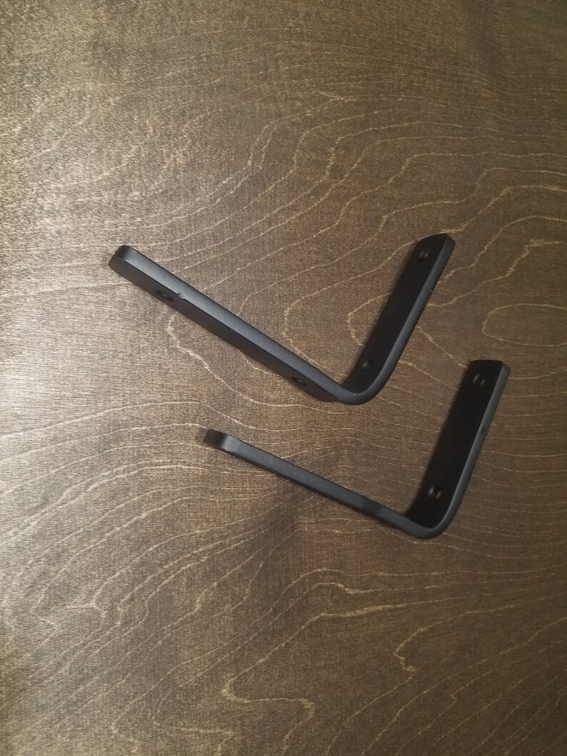 1 Metal Shelf Brackets Steel Shelf Brackets Metal Etsy Canada