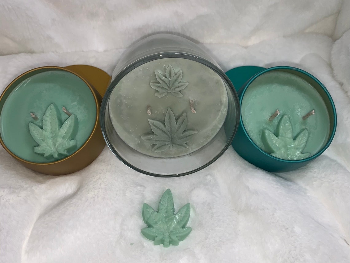 HEMP novelty candle Etsy