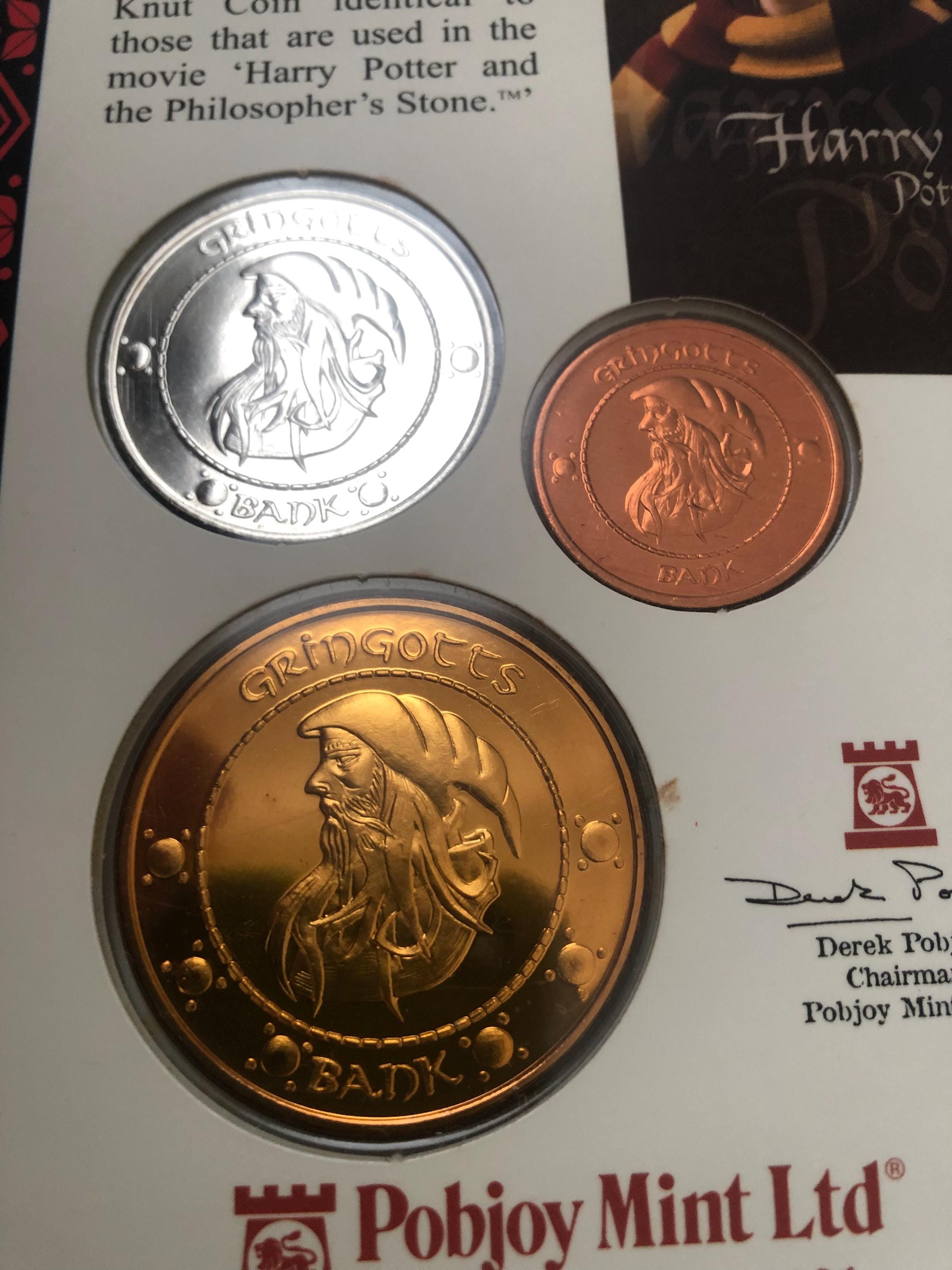 Harry Potter Movie Coin on Original Sealed Card - Etsy