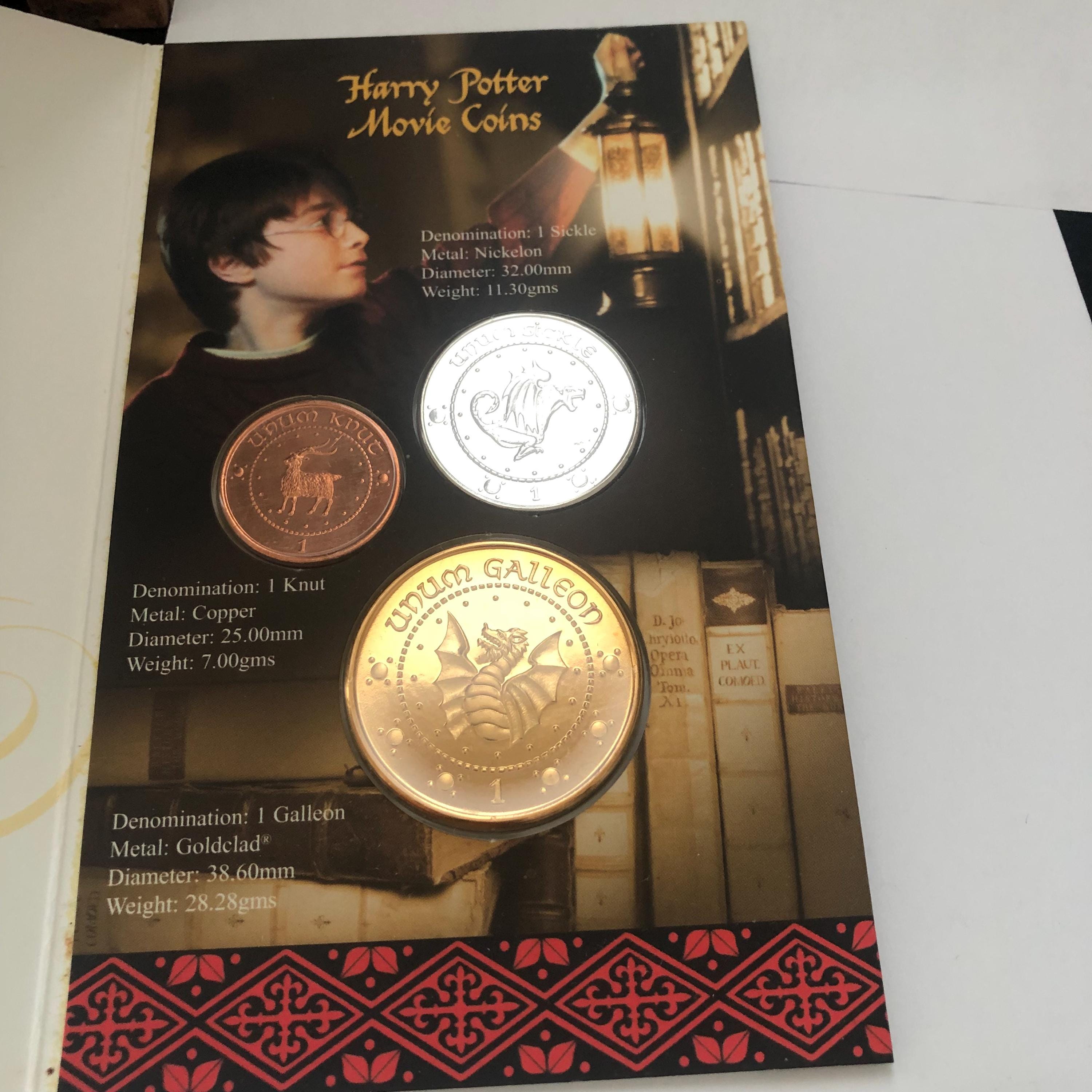 Harry Potter Movie Coin on Original Sealed Card - Etsy