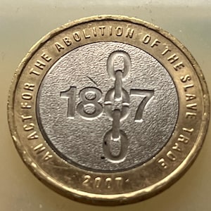 Coin   2007 Two Pound Coin For Abolish Slavery Trade