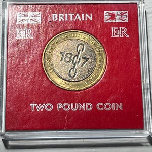 2007 Two Pound Coin For The  Abolishment Of Slavery  Uncirculated