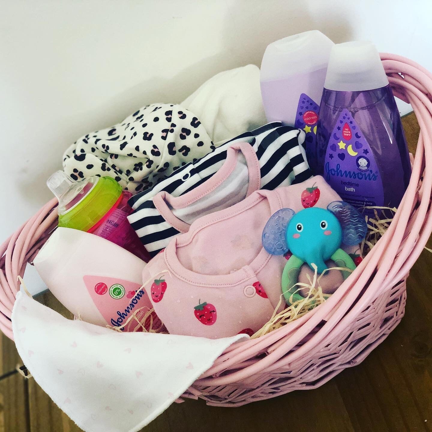 Baby Girl Gift basket. Etsy