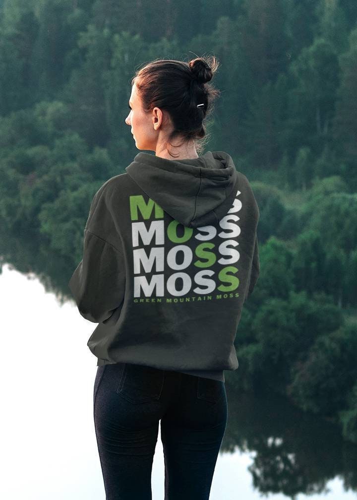Gmm green online wash pullover hoodie