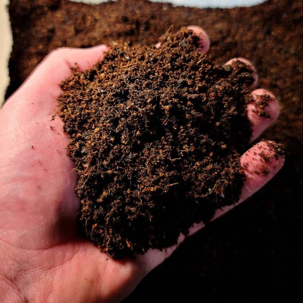 Premium Moss Terrarium Soil, Hand-mixed, Moisture Retaining, Low Nutrient Blend, Terrarium Soil, Mildly Acidic, Akadama, Bonsai Soil