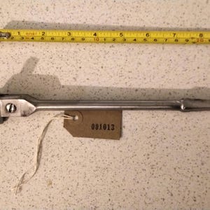 Jennings & Co variable diameter (1" to 3") square taper drill bit in very good condition. Sharpened ready for use.