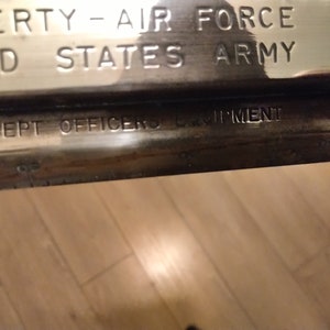 Usafa Ruler US Army Air Force Rolling Ruler in Brass, by Cox Stevens Aviation in ...