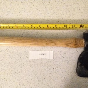 Light blacksmith made axe or hatchet, in good condition with ash handle. Sharpened ready for use