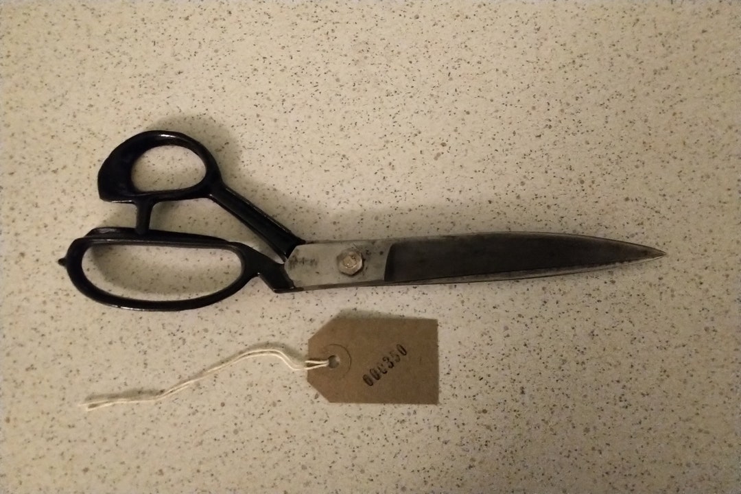 Medium Dressmakers Scissors in Good Condition Cleaned Etsy