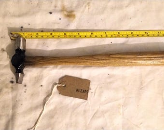small carpenter's pin hammer in excellent condition. refaced and ready for use. [002366]