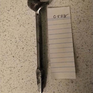 Bit (1 1/4") for use with a brace and bit by "Alfrid" By Alfred Ridge and Sons. Cleaned and sharpened ready for use