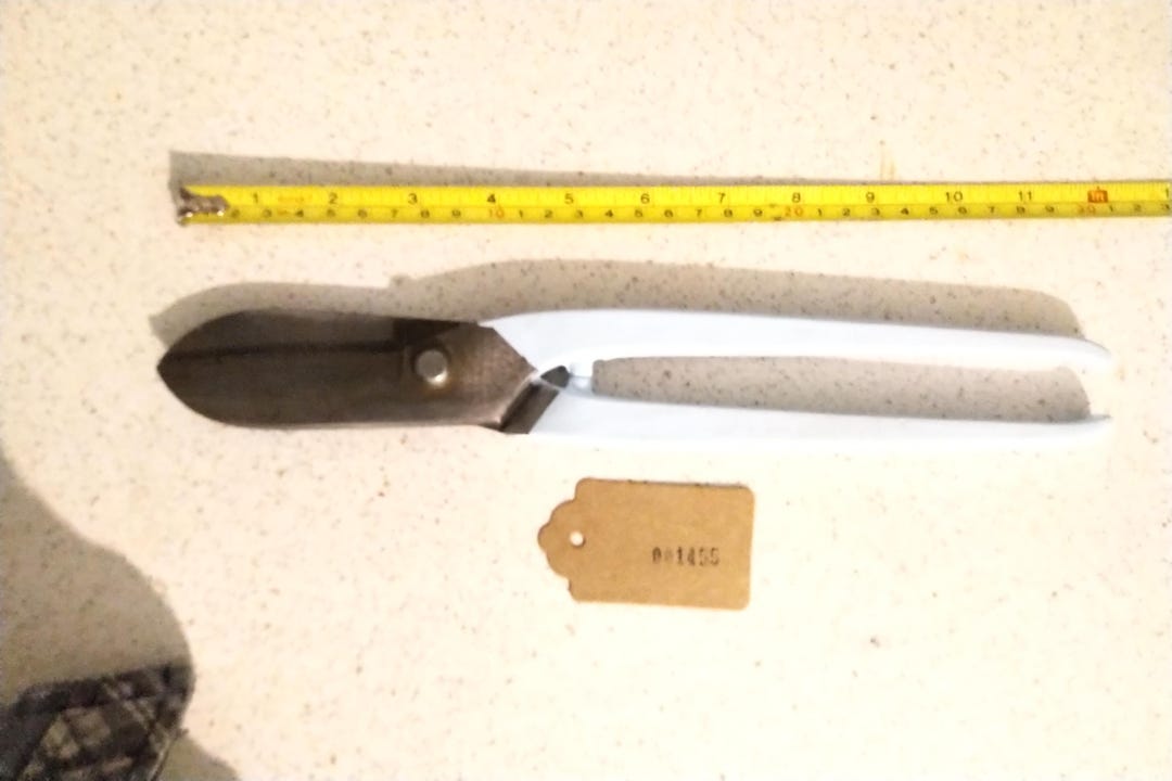 Large Gilbow Tin Snips/metal Shears in Very Good Condition, Cleaned and ...