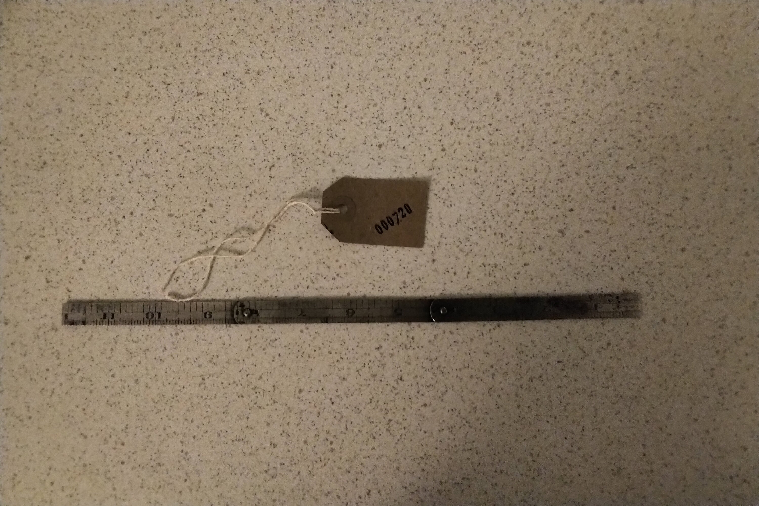 Vintage 1 Foot Folding Metal Ruler by Unknown Maker in Very Good ...