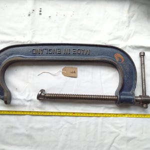 Huge (14&quot;) G Clamp by Woden steels in excellent condition. Cleaned and ready to use. [002097]