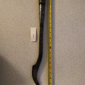 Huge (20" long X 1/2") swan neck Mortise lock chisel by I & H Sorby  in very good condition, cleaned and honed ready for use
