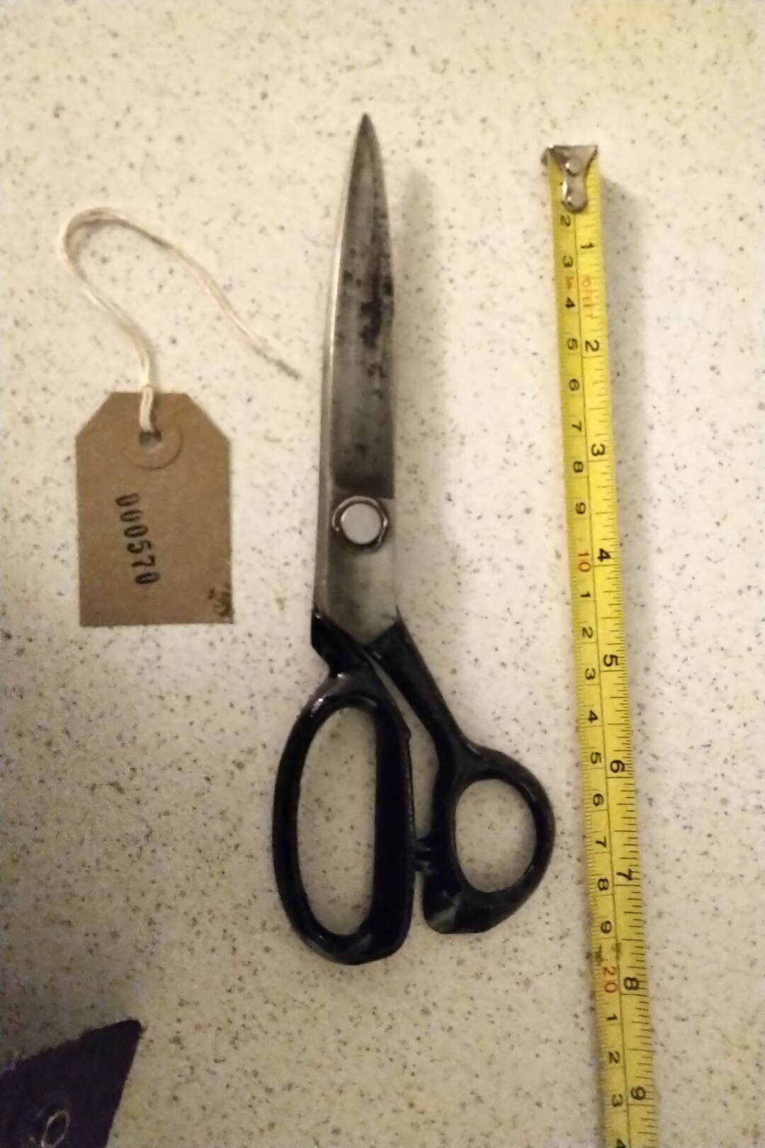 Small but Fairly Heavy Duty English Dressmakers Shears/scissors in Good