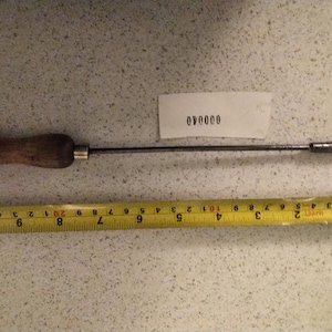 Long nut driver (probably) 2BA in good condition Ex ministry of supply with Crows foot mark in very good condition
