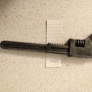 Adjustable spanner - Snail Brand - made in England in fully refurbished in good working condition.