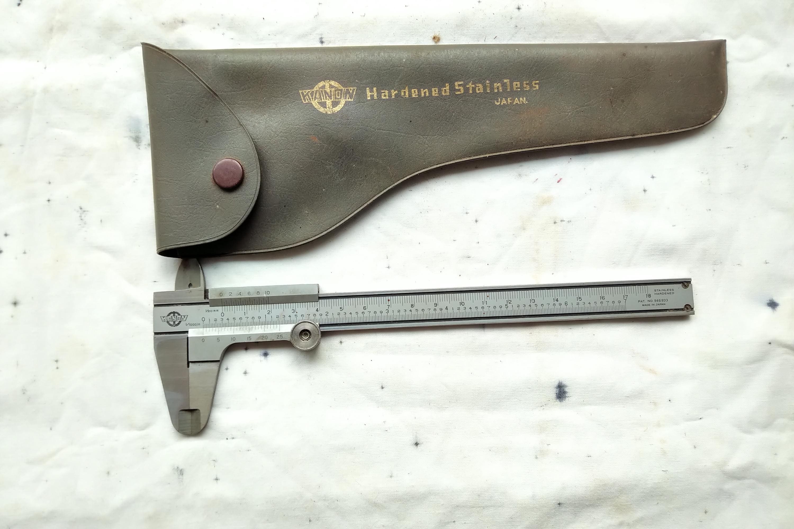 Vintage Vernier Caliper - Etsy