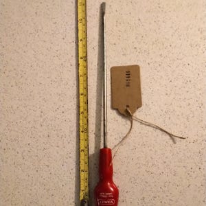 Stanley Modell 5008/8 Schlitz-Schraubendreher in ausgezeichnetem Zustand. Gereinigt und sofort einsatzbereit. [001440]