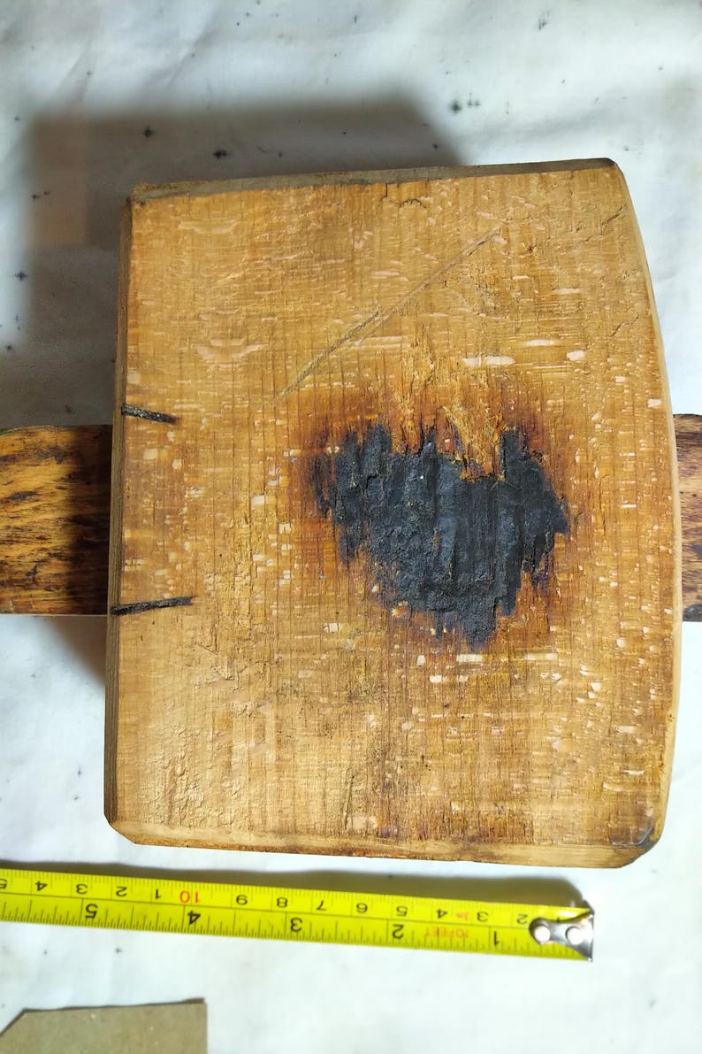 Large Beechwood Mallet Badly Stained but a Useable Tool. [002747] - Etsy