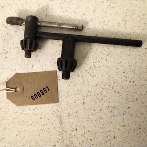 Two Chuck keys with very little wear