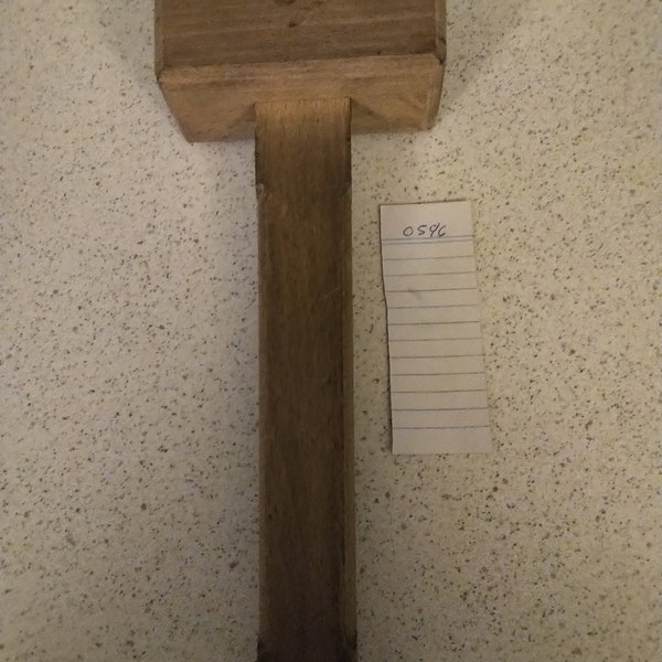 Medium beechwood mallet, by Portland tools. Cleaned and refaced ready for use.