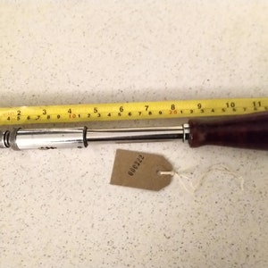 Spiralux (Holland & Blair) push/pull ratchet screwdriver fully restored in very good working condition and ready for use