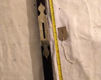 Antique Spirit level in rosewood and brassCleaned and polished ready for use. [002312]