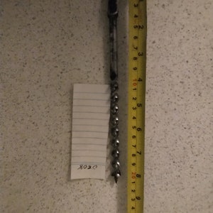 Bohrer für Spange und Bit 3/8&quot; von Mathieson in gutem Zustand. Gereinigt und neu geschärft.