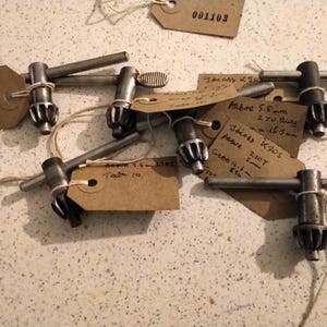 Jacobs chuck keys size K30S, new old stock or part worn condition but all ready to work
