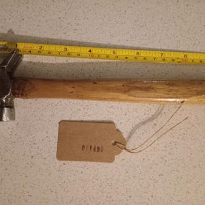 Very small (4 oz - 100gm) claw hammer in good refinished condition ready for use [001490]