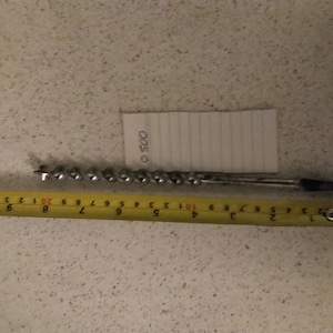 Bohrer für Spange und Bit 7/16 von Ridgeway of Sheffield. Gereinigt und geschliffen