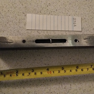 spirit/Bubble level in good working condition and ready for use.