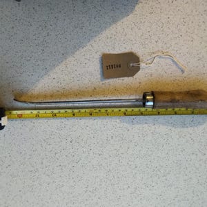 Pry Bar thing. Home made tool for an uncertain purpose. [001411]