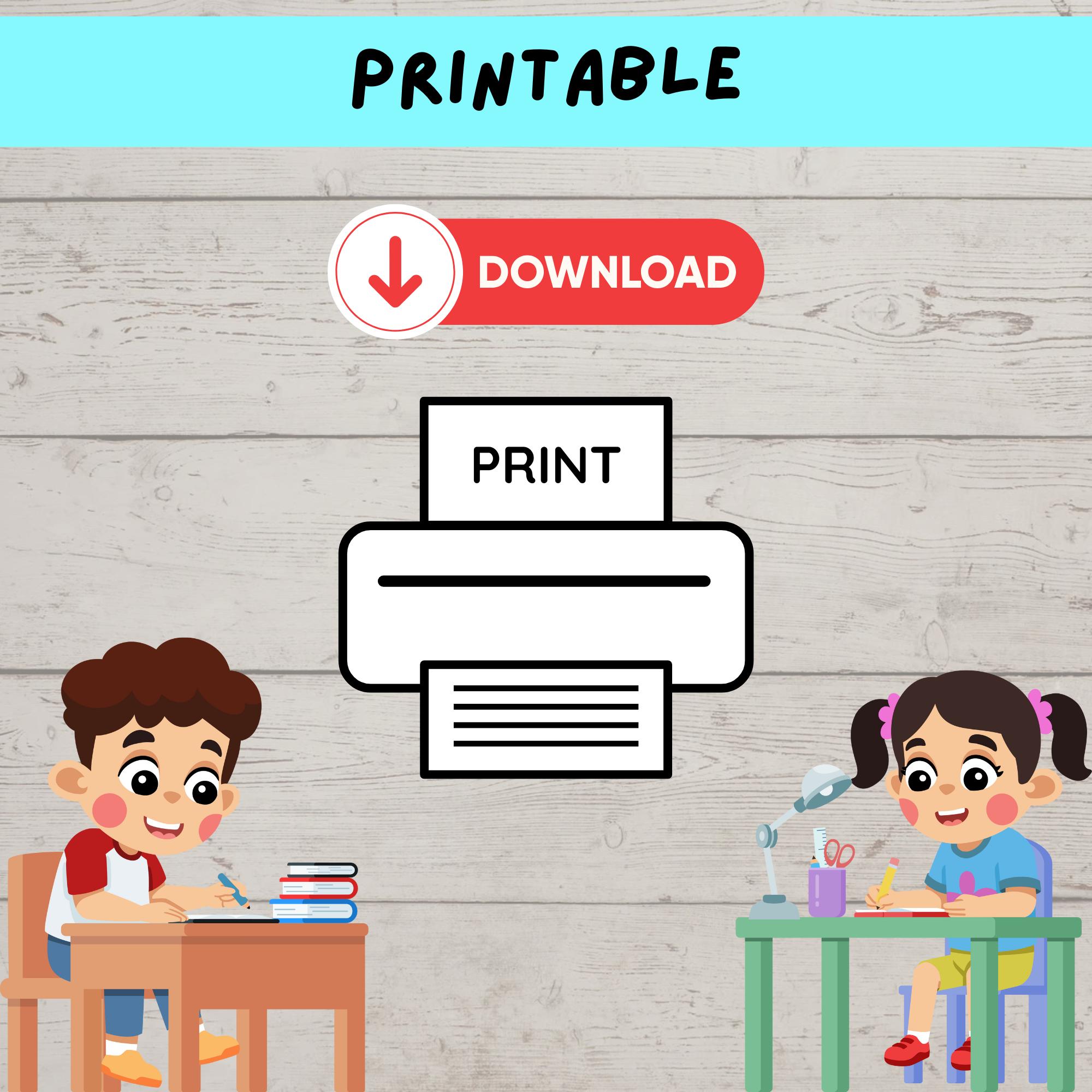 Phonics Worksheets for Kindergarten First Grade Printable, Learn to ...
