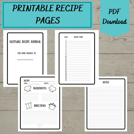 Free Printable Recipe Template 85 X 11 Free Templates Printable Free Printable Recipe Template 85 X 11 Free Templates Printable
