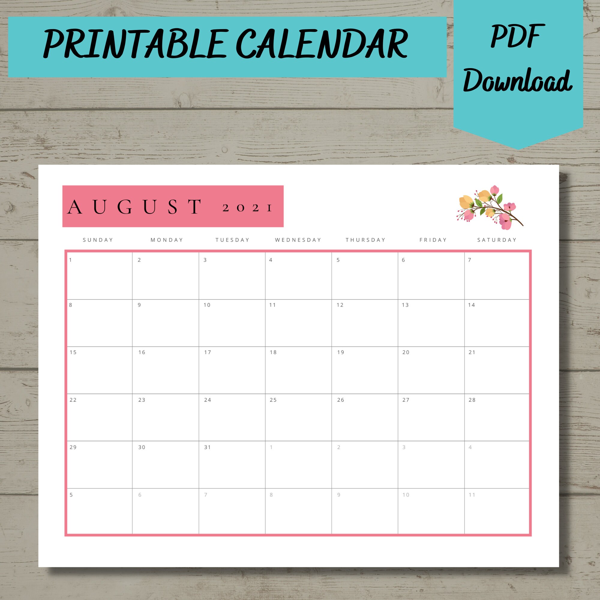free printable 12 month calendar 2022 free printable 12 month calendar 2022