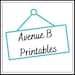Avenue B Printables